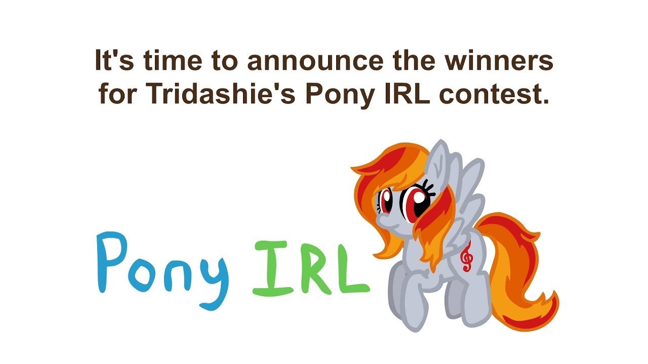 [ANNOUNCEMENT] Pony IRL Audition Result - [ANNOUNCEMENT] Pony IRL Audition Result