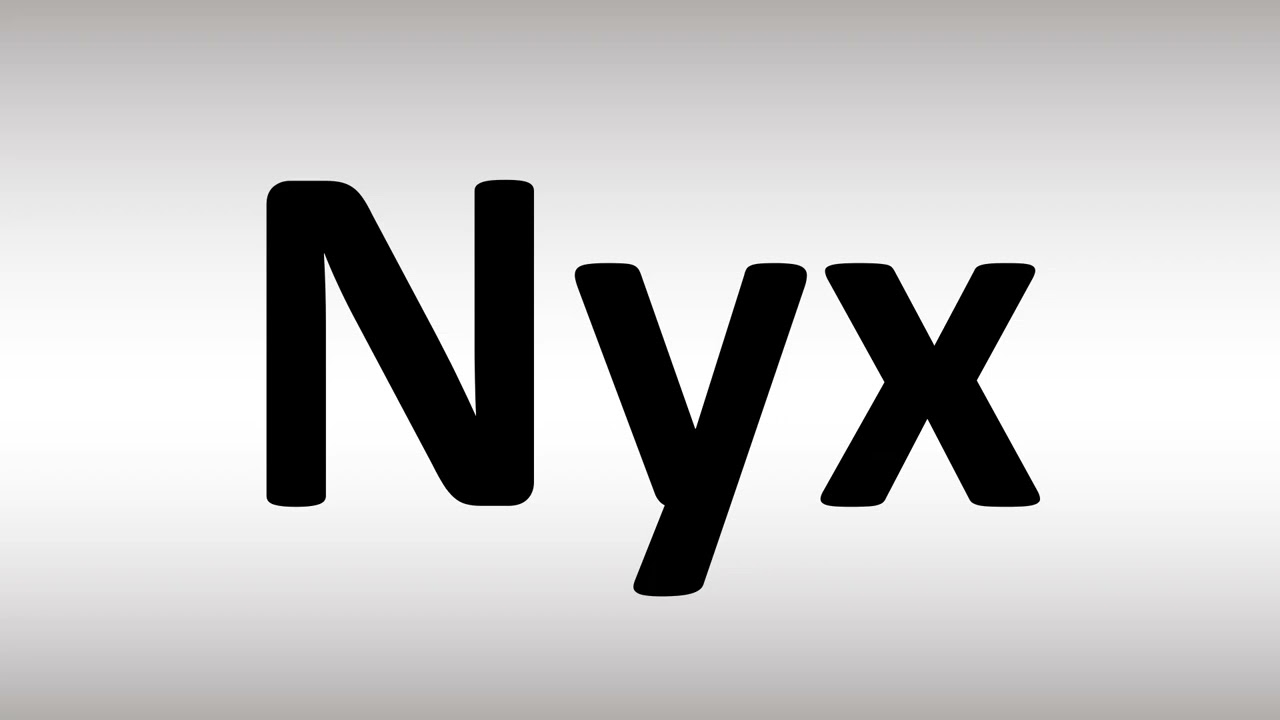 How To Pronounce Nyx Greek YouTube How To Pronounce Nyx Greek YouTube