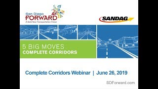 Complete Corridors - 5 Big Moves Webinar Series