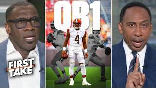 Browns owners don't want to waste millions of dollars!   Shannon RIPS CLE for naming Watson QB1