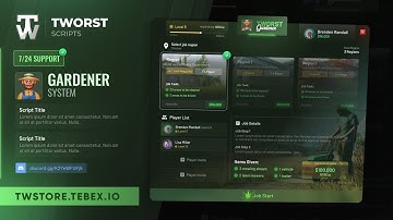 Gardener Job [MULTIPLAYER] - Fivem Script