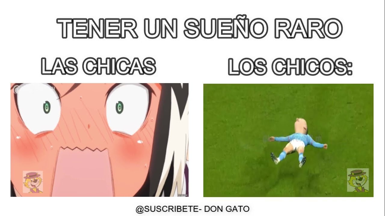Tener un sueño raro (Las chicas vs Los chicos) #memes #random # ...