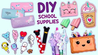 10 DIY AMAZING SCHOOL SUPPLIES IDEAS - BACK TO SCHOOL HACKS