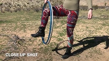Half Body Lock Kick Up -- Double Hoop Tutorial