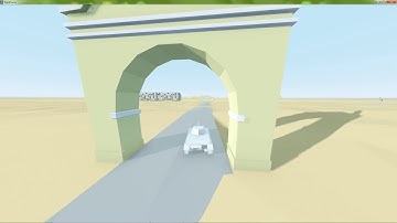 Post-apocalyptic tank game in Godot Engine - very early version