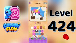 Colony Flow Level 424 Walkthrough | Full Gameplay | Solutionguruji