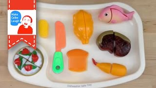 Velcro Food Toy Cutting Plastic Strawberry Cream Cake Playset For Teaching Food To Children