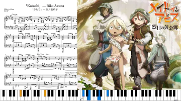 Made in Abyss Season 2 OP: Katachi — Riko Azuna |「かたち」— 安月名莉子 | Piano Cover & Sheets by Fyrus Forte