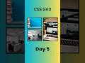css Grid day 5 | grid column #coding @css #cssgrid