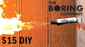 The Boring Company ‘Not a Flamethrower’ DIY Version! What the Hack #30