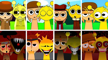Incredibox - Sprunki But MIX TUNNER And SIMON in ALL Different Mods!