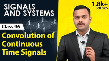Convolution of Continuous Time Signals - Time Domain Analysis - Signals and Systems