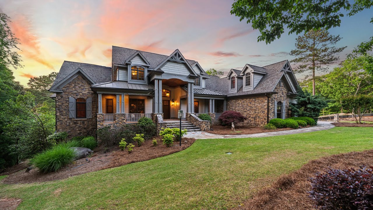 Reynolds Lake Oconee Waterfront Home for Sale 1611 Pine Grove Road