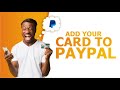 How To LINK YOUR Credit or Debit Card To Your Paypal Account [100% WORKING METHOD]