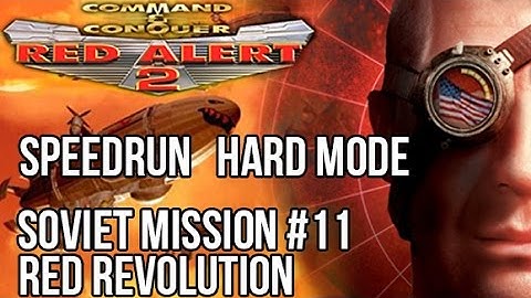Red Alert 2 HARD - Soviet Mission 11 Speedrun