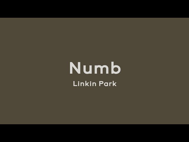 Numb - Linkin Park (Lirik dan Terjemahan) class=