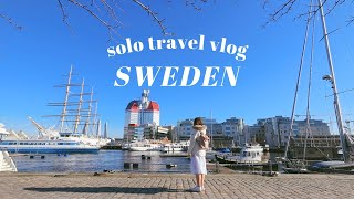 solo travel vlog in sweden 🤍