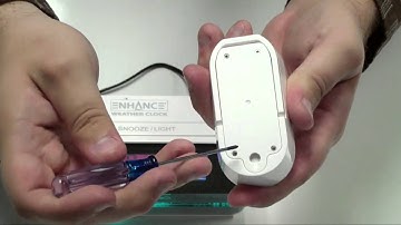 ENHANCE Atmospheric Weather Station and Digital Alarm Clock - Demo Video