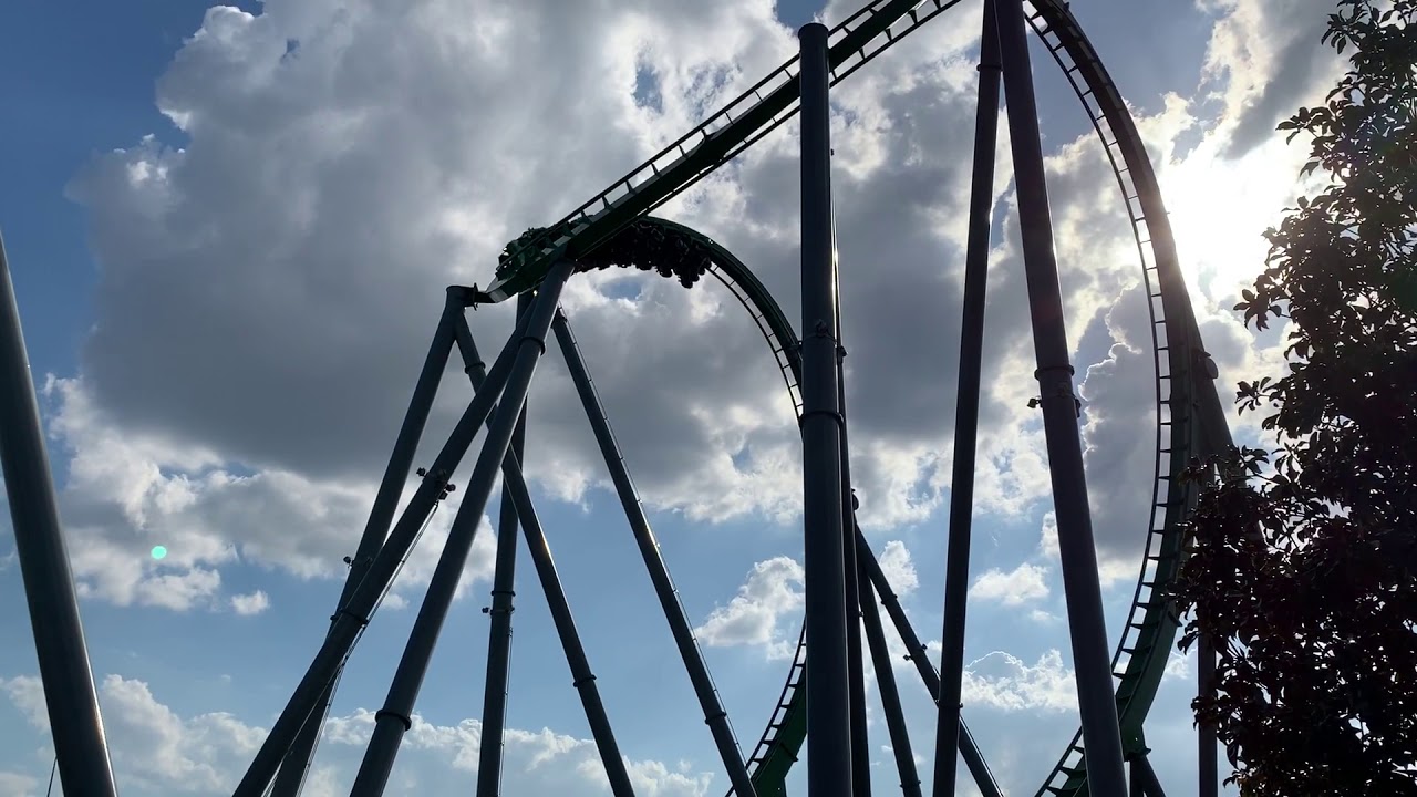Hulk Rusa Montaña rusa HULK en parque Universal Studios (abril 2019) - Orlando ...