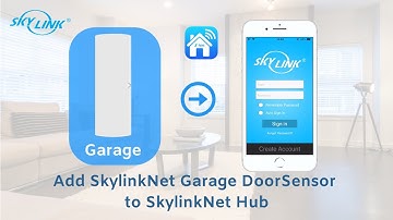 Adding SkylinkNet Garage Door Sensor (Model GS-MT / GS-MT2) to SkylinkNet Internet Hub