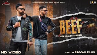 Beef [ Official Video ] Ariv Aulakh Ft. Randhawa | Latest Punjabi Songs 2021 | Affsar Productions