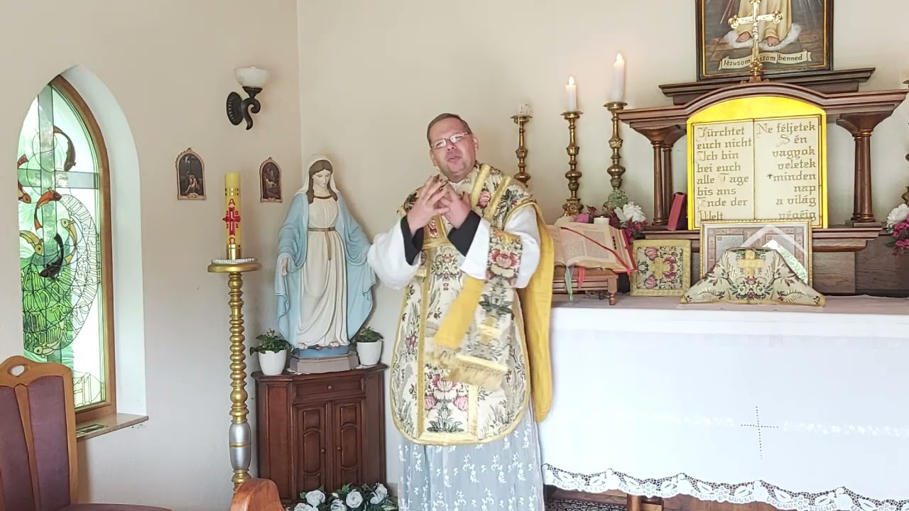 Nagycsütörtök – Füzes Ádám liturgikus videoblogja