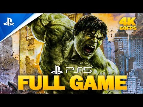 The Incredible Hulk Gameplay Walkthrough FULL GAME [4K 60FPS] No Commentary