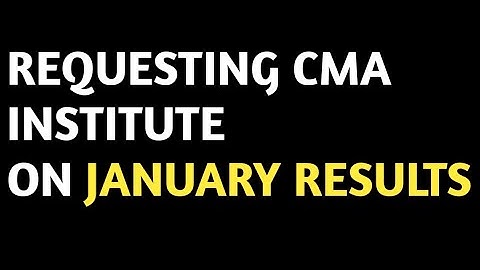 CMA JANUARY 2021 RESULTS - REQUESTING ICMAI TO DECLARE RESULTS AS SOON #cmajan2021results