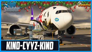 MSFS2020 | Real World FedEx OPS | Indianapolis to Toronto (Round-Trip) | PMDG 777-F