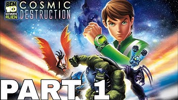 Ben 10: Ultimate Alien Cosmic Destruction - Catabombs - Gameplay Walkthrough Part 1 - (PSP)
