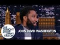 John David Washington's "Made It" Moment Involved Dwayne Johnson and Crystal Light