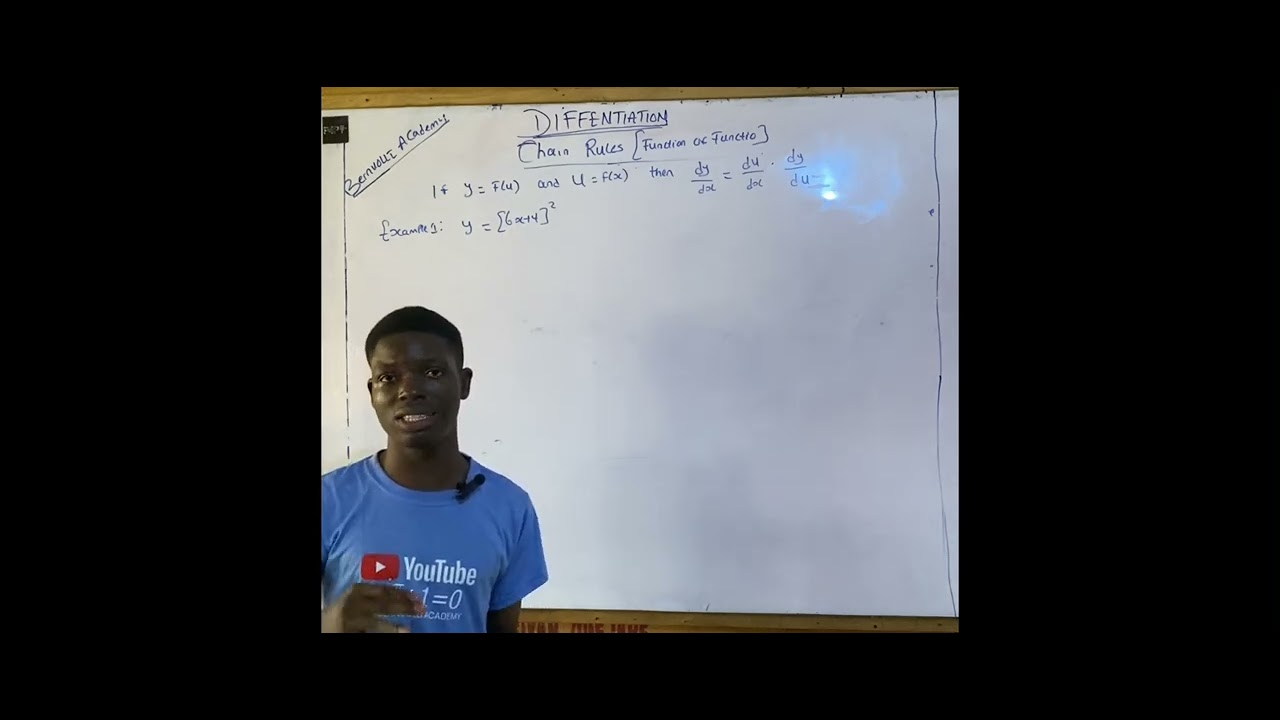HOW TO SOLVE USING CHAIN RULE METHOD