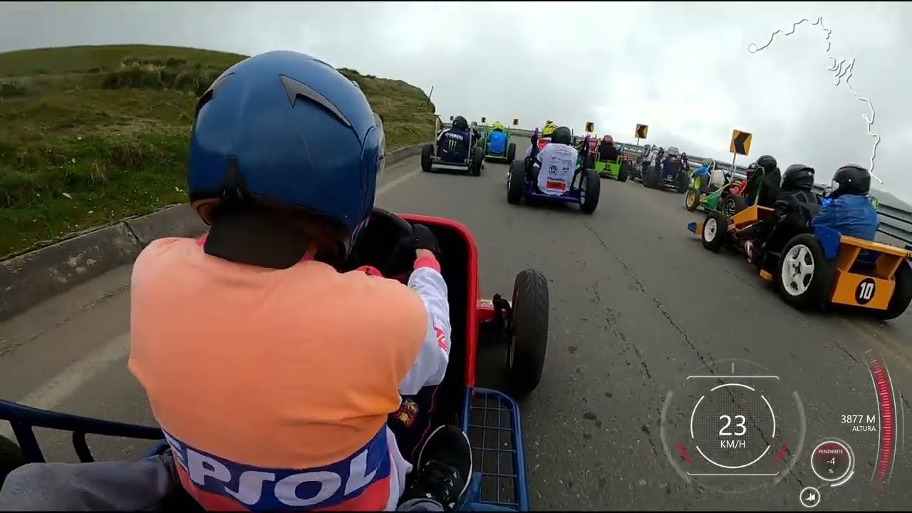 Carrera Coches Pujilí 2025 - Llanta Inflada  @Camaradaz555