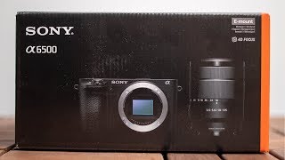 أهلا بكاميرات سوني في كريم ستورز Sony a6500 Unboxing and Specs
