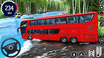 Real Coach Bus Simulator 3D - Ultra Realistic City Bus Driving - Android GamePlay