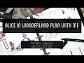 Alice in Wonderland Plan with Me | Fitness Layout | The Happy Planner