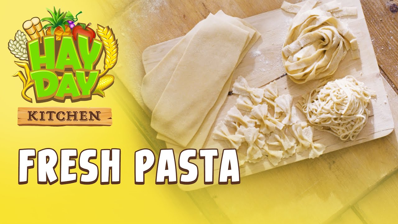 Hay Day Kitchen Fresh Pasta! 🍝 YouTube