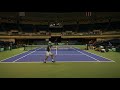 Reilly Opelka Practices His 140mph Serves | Davis Cup 2020 Qualifier