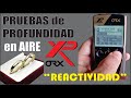 Detector ORX de XP - PRUEBAS DE AIRE 1 - REACTIVIDAD - Limpieza, y Montaje de BOBINA ELÍPTICA HD.