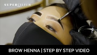 STEP BY STEP BROW HENNA TREATMENT