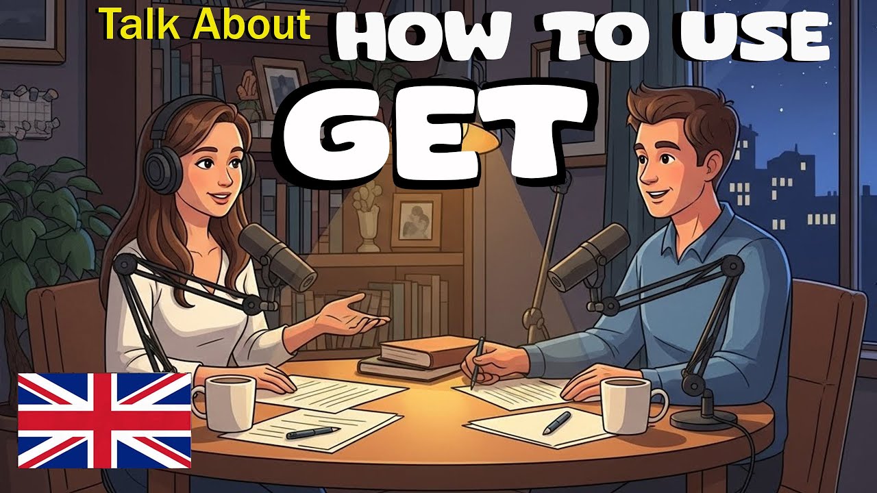 How To Use GET in English | Easy English Conversation Practice