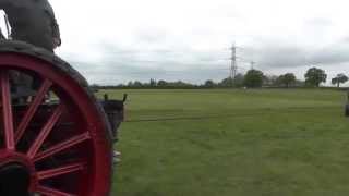 Garrett traction engine winching demonstration