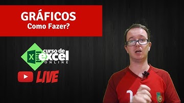 Gráfico no Excel - Como fazer Gráfico - Curso de Excel OnLine