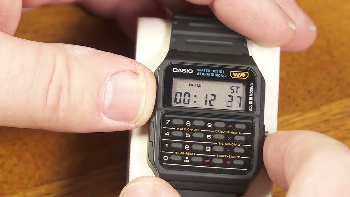 Universo Retro - Reloj calculadora Casio, que bueno que