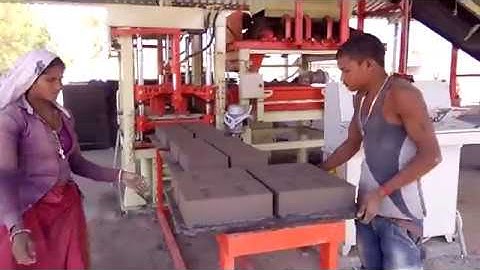 Automatic Concrete Block Making Machine / Automatic Cement Brick Making Machine