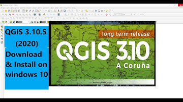 Download and Install QGIS 3.10.5  on windows 10 | latest version |(2020) by Geospatial Solutions