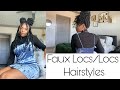 Locs/Faux Locs Hairstyles