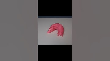3D Printing a Pink Slug: Watch It Come to Life! 🐌✨ #3DPrinting #Timelapse