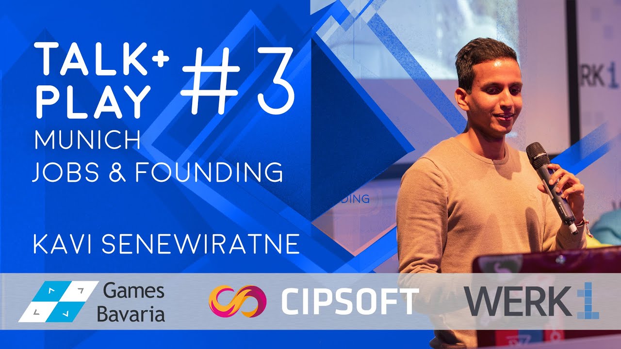 Talk & Play: Munich: Startup Inspiration and Funding - Kavi Senewiratne (Whammychat)