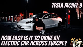How Easy Is It To Drive An Electric Car Across Europe? | Tesla Model 3 Road Trip